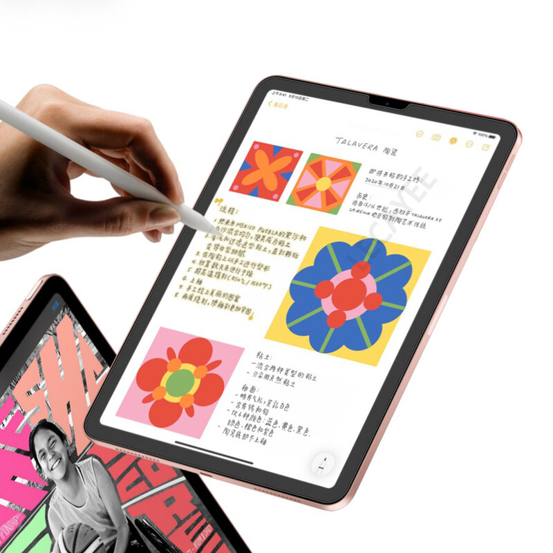 واقي شاشة من الزجاج المقسى لجهاز iPad Air الجديد مقاس 2020 10.9 بوصة لهاتف Apple iPad Air 4 واقي شاشة iPad Air 4th A2324 A2072