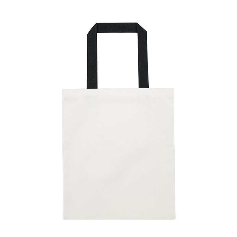 Shopping Bag Lady Bag borsa a tracolla moda Casual nome iniziale 26 lettera modello stampa borsa da viaggio borsa di tela bianca