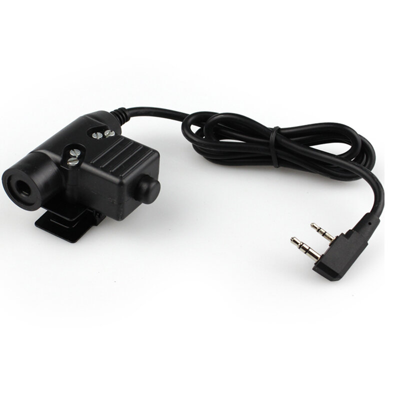 U94 PPT Cable Adaptor For Z Tactical Headset For Kenwood Baofeng UV-5R BF-888S UV-B5 UV-S9