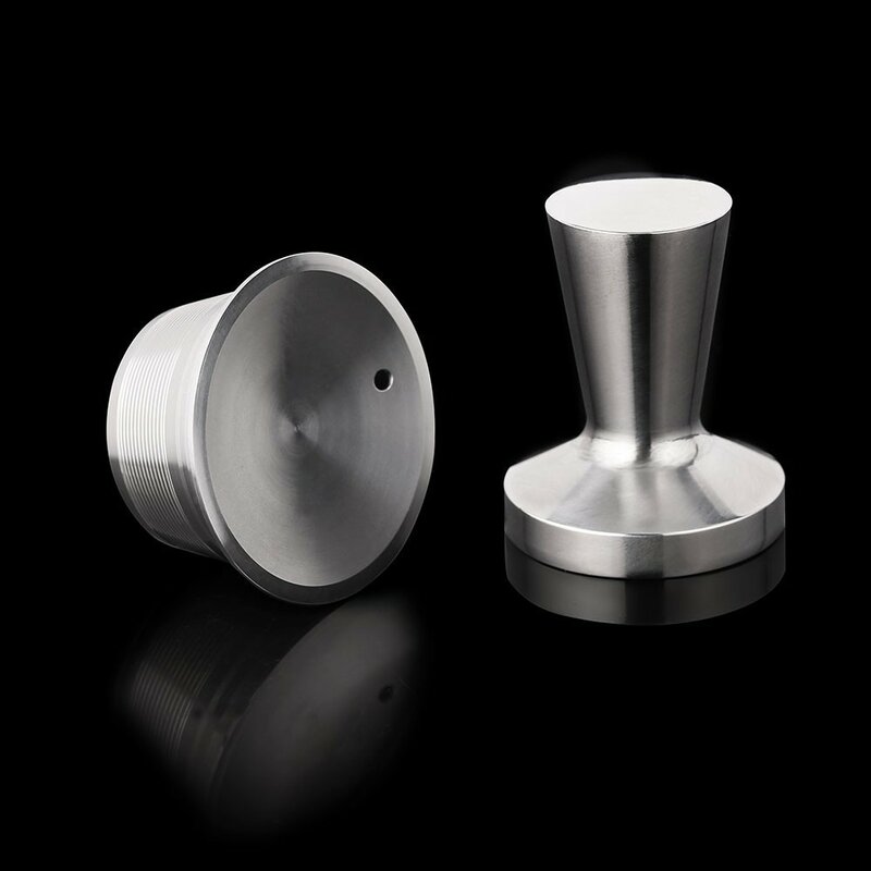 Stainless Steel Dolce Gusto Refillable Coffee Capsule Tamper Filter Baskets Reusable Dripper Kitchen Accessories Christmas Gift
