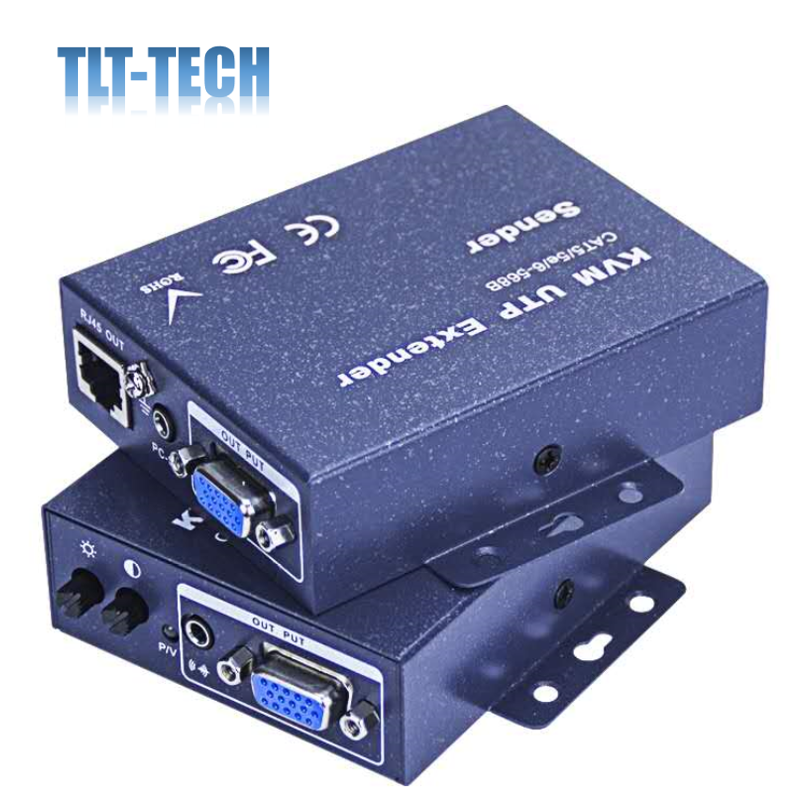 Jedna para 100m/200m/300m VGA UTP Extender VGA KVM Extender VGA na kabel Ethernet cat5/6