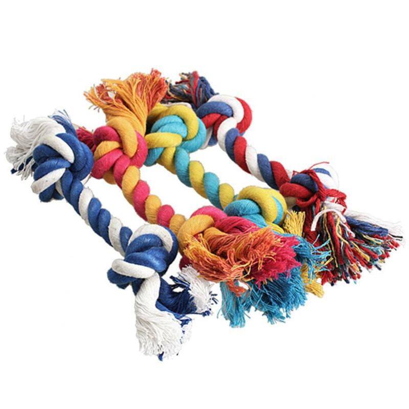 Хот-дог, хлопковая плетеная веревка с двойным узлом, для жевания, против укусов, забавная игрушка, товары для домашних животных, 40%