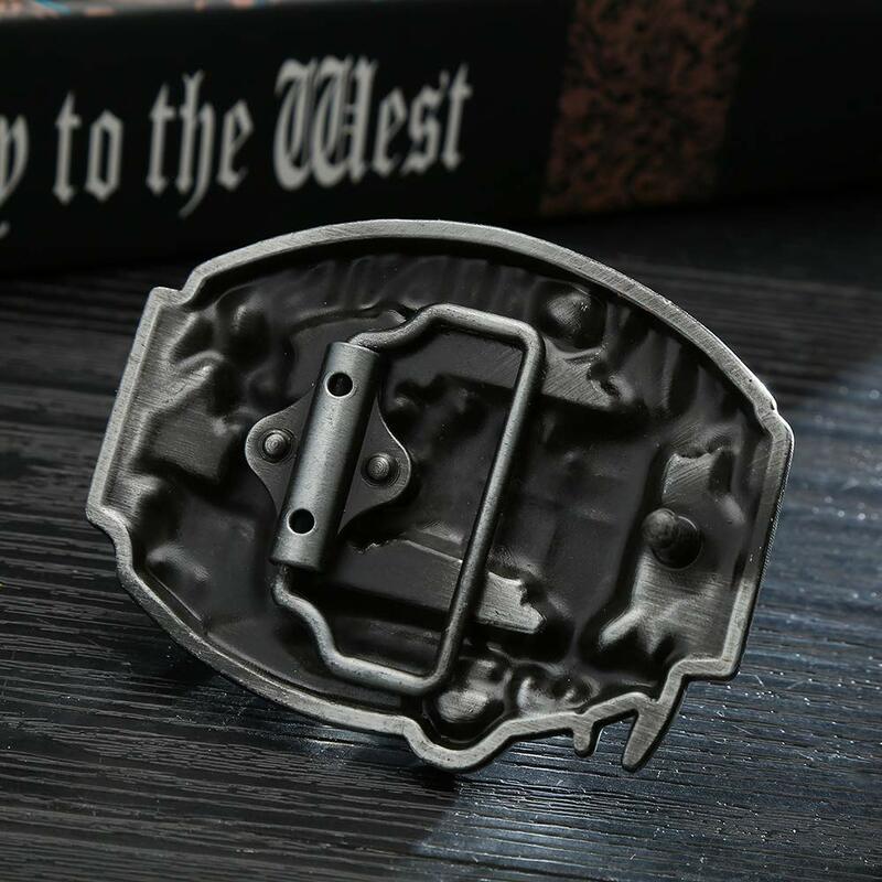 Gray Mechinist tool  belt  buckle for man western cowboy buckle without belt custom alloy width 4cm