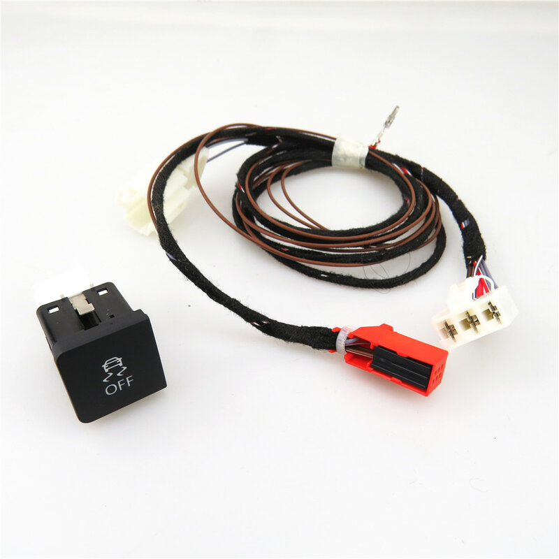 READXT автомобильный регулятор тяги ESP Off ASR кнопка переключения с проводным кабелем, штепсельная Вилка для Jetta Golf 6 MK6 1KD 927 117 1KD927117