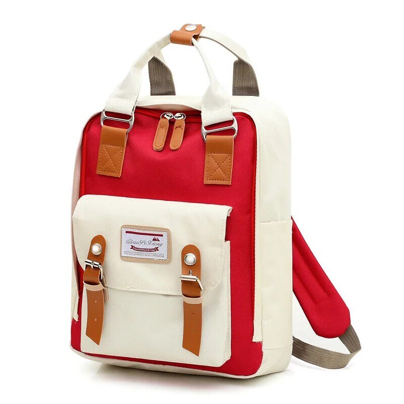 USB mochila women backpack girl shoulder bag High quality canvas laptop backpack schoolbag for teenager girls travel school bag