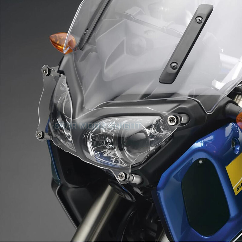 Akcesoria motocyklowe akrylowe reflektor Protector światła pokrywa ochronna dla YAMAHA XT 1200 Z XT1200Z Super Tenere 2010-