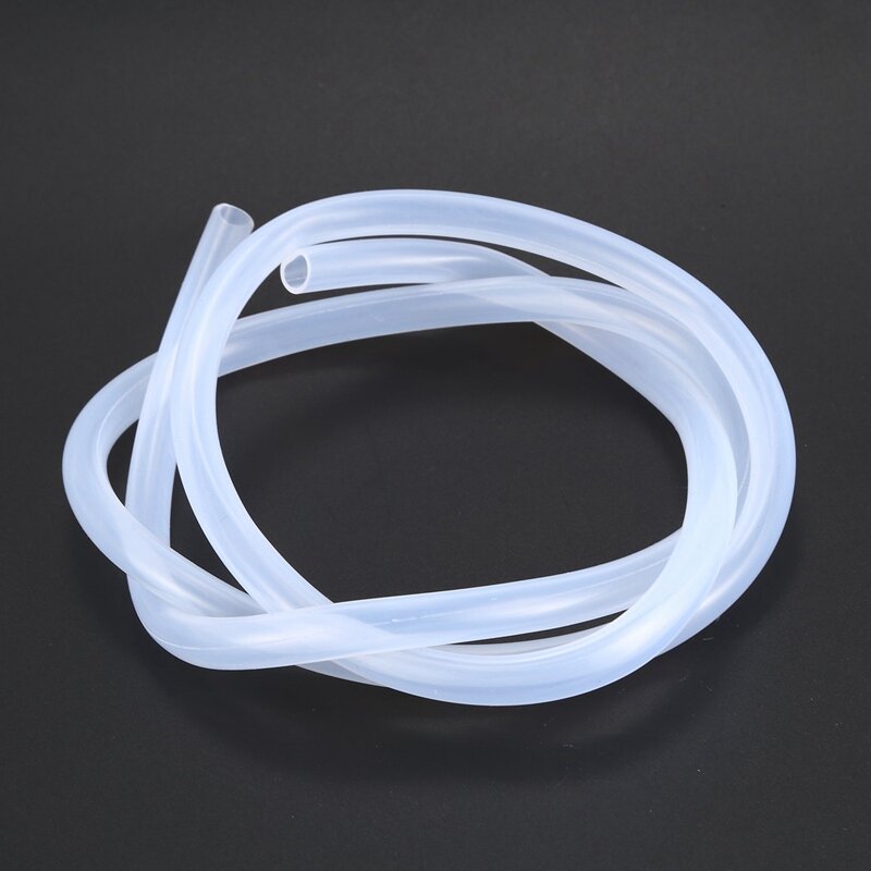 1 roll 6mm x 8mm Silicone Food Grade Water Air Tube Hose 1 Meter