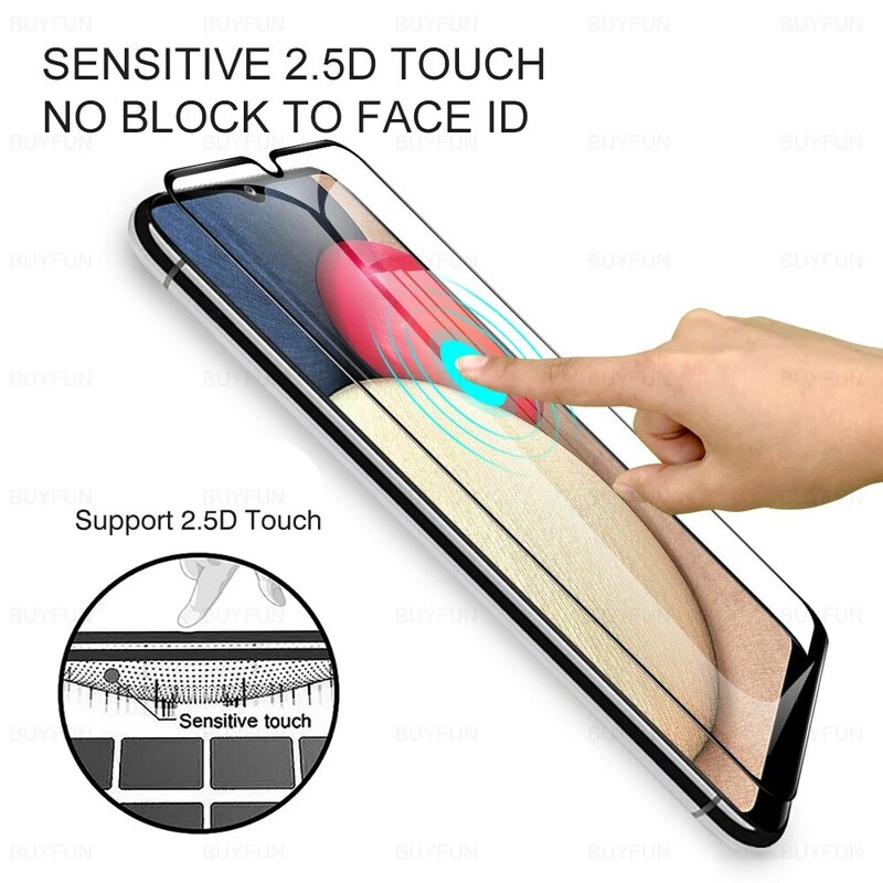 2Pcs Protective Film Screen Protector For Samsung Galaxy A02s A02 A03s A01 Core Tempered Glass For 6.5" SM-A025F SM-A025G Glas