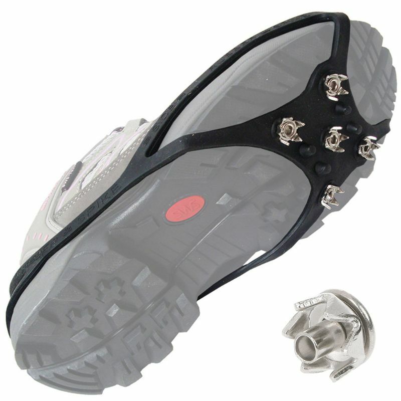 Sapatos anti-deslizamento com aderência para gelo neve, pinças de caminhada, chão, espinho, sapatos para montanhismo