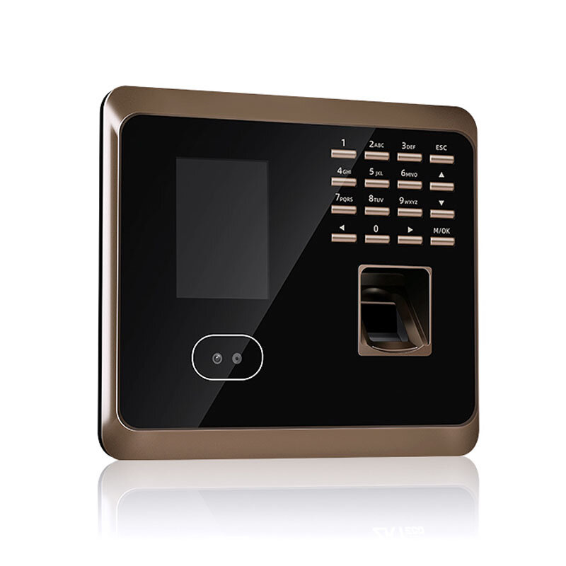 ZK UF100 مع واي فاي آلة الحضور الوقت USB بصمة الوجه الوجه بطاقة التعريف بالإشارات الراديوية الموظف الوقت على مدار الساعة نظام مسجل الوقت