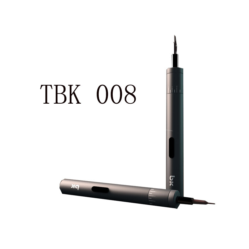 TBK BK008 cacciavite di ricarica elettrico a posizione regolabile riparazione del telefono cellulare smontaggio per iPhone ipad riparazione Samsung