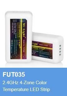 MiLight 2.4G RF FUT035 FUT036 FUT037 FUT038 FUT039 LED Controller Dimmer untuk Tunggal Warna CCT RGB RGBW RGB + CCT Pita Strip Lampu