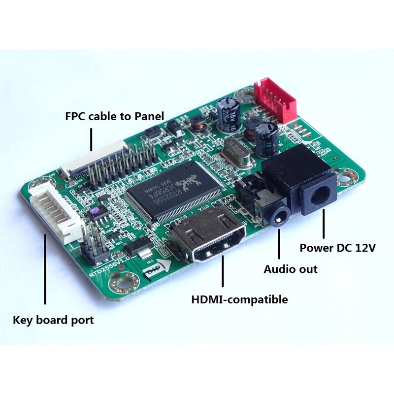 Pour NT140FHM-N41 N42 câble ordinateur portable panneau 14 "contrôleur compatible HDMI carte lecteur 1920X1080 moniteur EDP mini LCD LED affichage