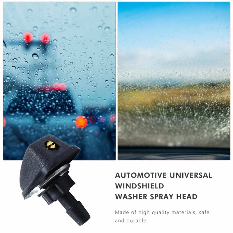 Cabezal de aspersor Universal para limpiaparabrisas de coche, tapa de boquilla de salida de agua, ajuste de ventilador