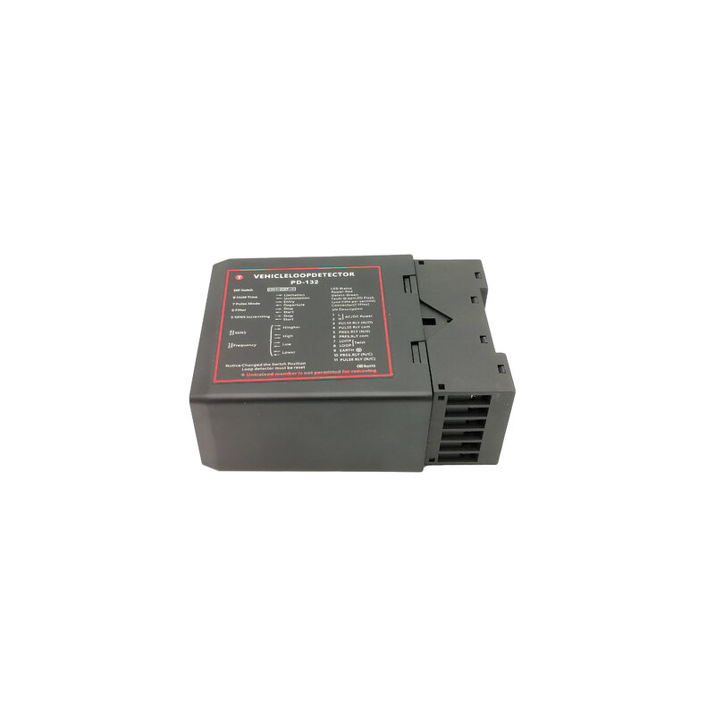 KinJoin-PD-132 Detector de bucle único para puertas automáticas, Control de acceso de estacionamiento RFID, barrera de Boom de puertas automáticas