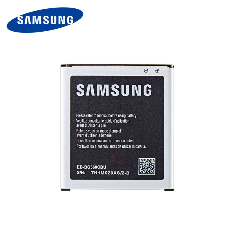 SAMSUNG оригинальная EB-BG360CBU EB-BG360BBE батарея 2000 мАч для Samsung Galaxy Core Prime G360 G361 G3609 G3608 G3606 J200 J2(2017)