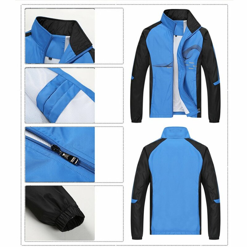 Spring and Autumn Sports Suit Set Outdoor Indoor Men's Loose Short-Sleeved Top Shirt With Pants Sportwear Clothes
