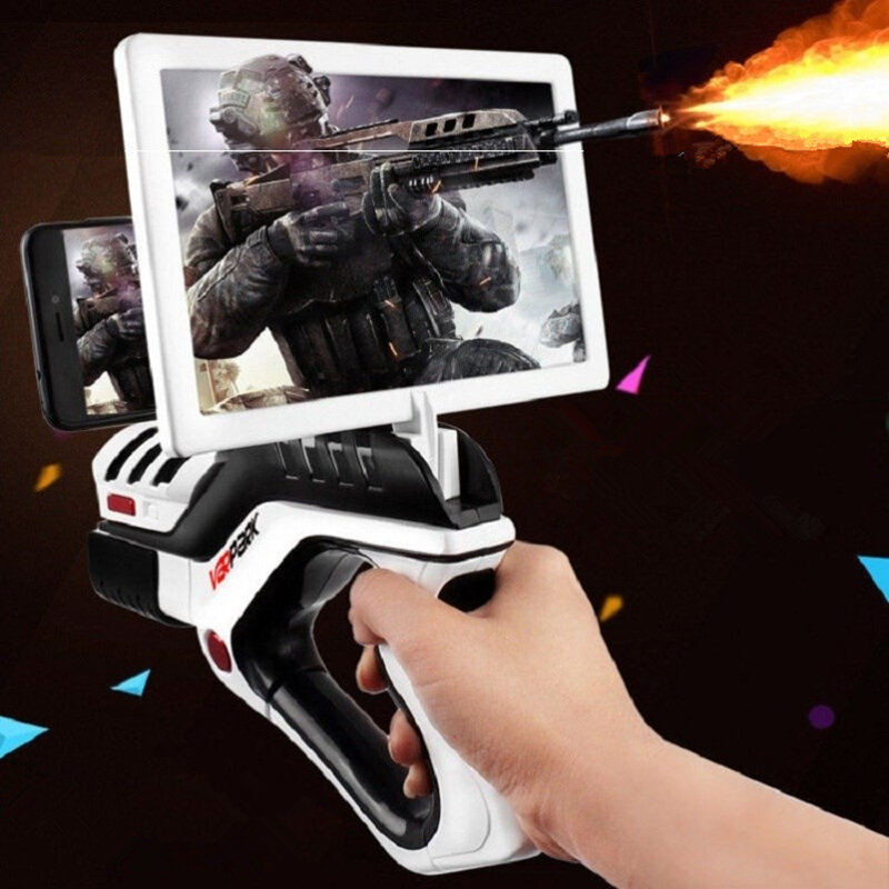 Smart Creator AR Game Gun Toy, Diversão Sports Airsoft Air Guns, Multijogador Interativo, Tiro De Realidade Virtual, Jogo De Controle Bluetooth