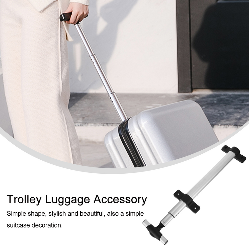 Handle Luggage Suitcase Rod Parts Repair Accessory Case Sparerollingpart Trolley Telescopic Out Replacement Dragtelescoping