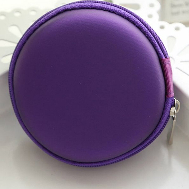 Przenośne słuchawki Case miękkie przechowywanie Anti-shock Mini przenośna torba słuchawka karta pamięci najnowszy schowek na kable słuchawkowe