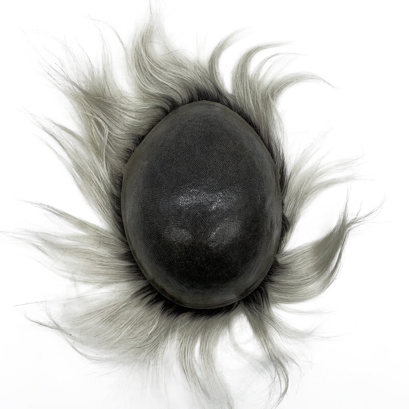 Популярный цветной парик T цветной протез волос на полимерной основе человеческие волосы