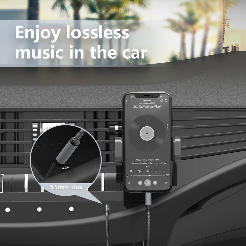 Cavo Aux da Lightning a Jack da 3.5mm adattatore per cuffie per altoparlante per auto per iPhone 13 12 11 Pro XS cavo Splitter Audio per iOS 14 sopra