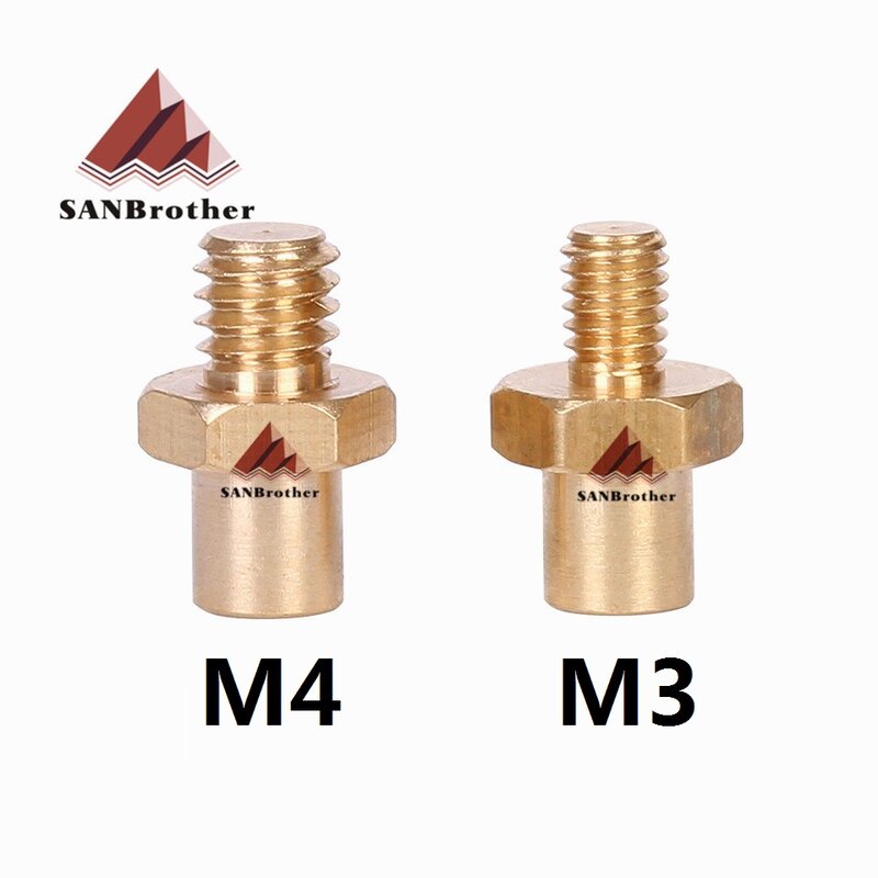 3D Printer Parts M3 / M4 Thread Temperature Sensor Thermistor K-type Screw Thermocouple Fixing Screw