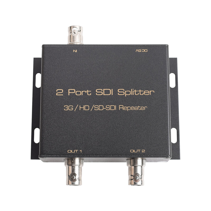1 Input 2 Output 1080P SD-SDI HD-SDI 3G-SDI Splitter 1X2 SDI Repeater untuk Sistem CCTV
