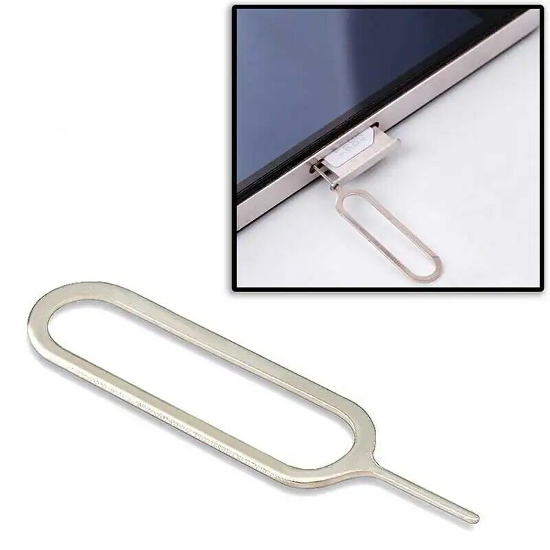 10pcs Slim Sim Card Tray Pin Eject Removal Tool Needle Opener Ejector for Most Smartphone скрепка для сим карты Sim Ejector Tool