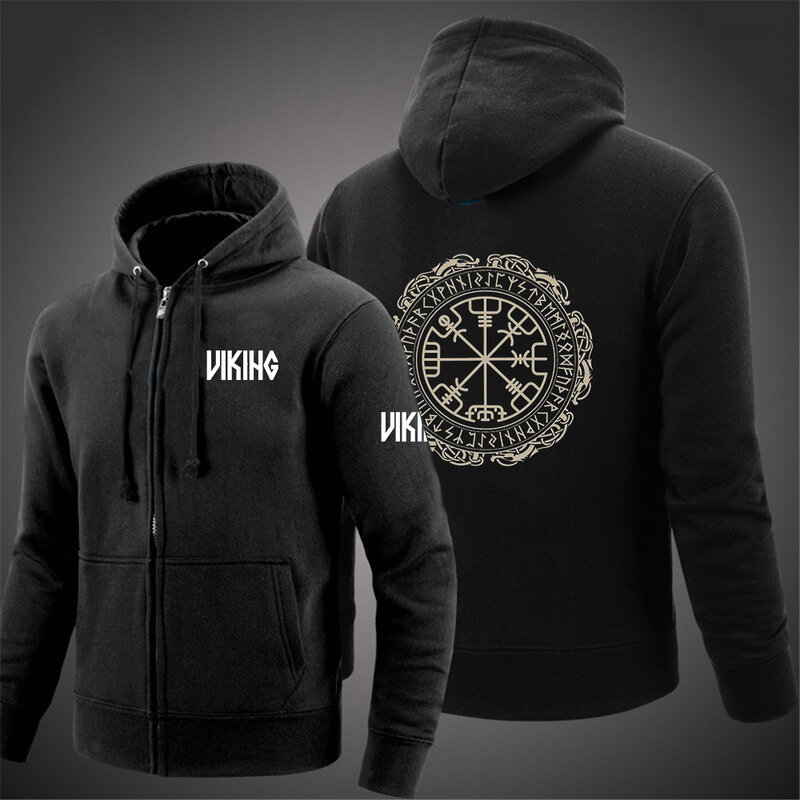2020 viking hoodies impressão jaquetas logotipo dos homens harajuku sweatshirts homem algodão personalizar alta rua zíper casacos topos