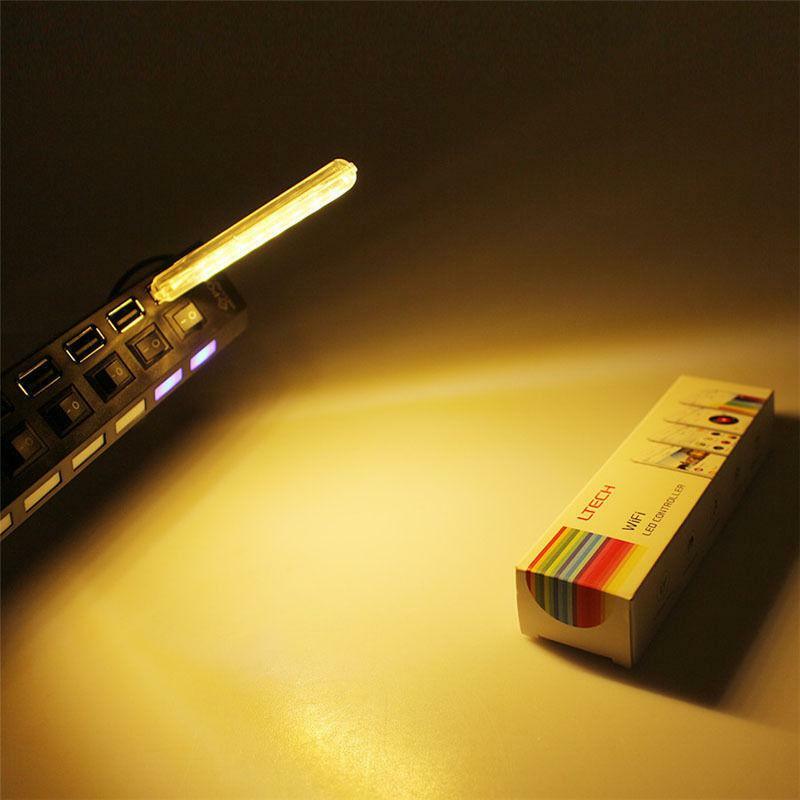Мини USB мощность 8 LED ночник портативный 5V лампа для чтения для портативного компьютера ноутбука