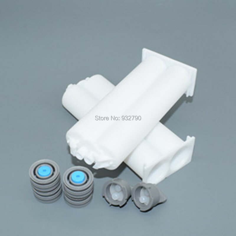 2pcs 1:1 Structural Adhesive 50ml Cartridge Epoxy Resin AB Glue Acrylic Adhesive Mixing Tube 2-part Hose for Dispensing Gun