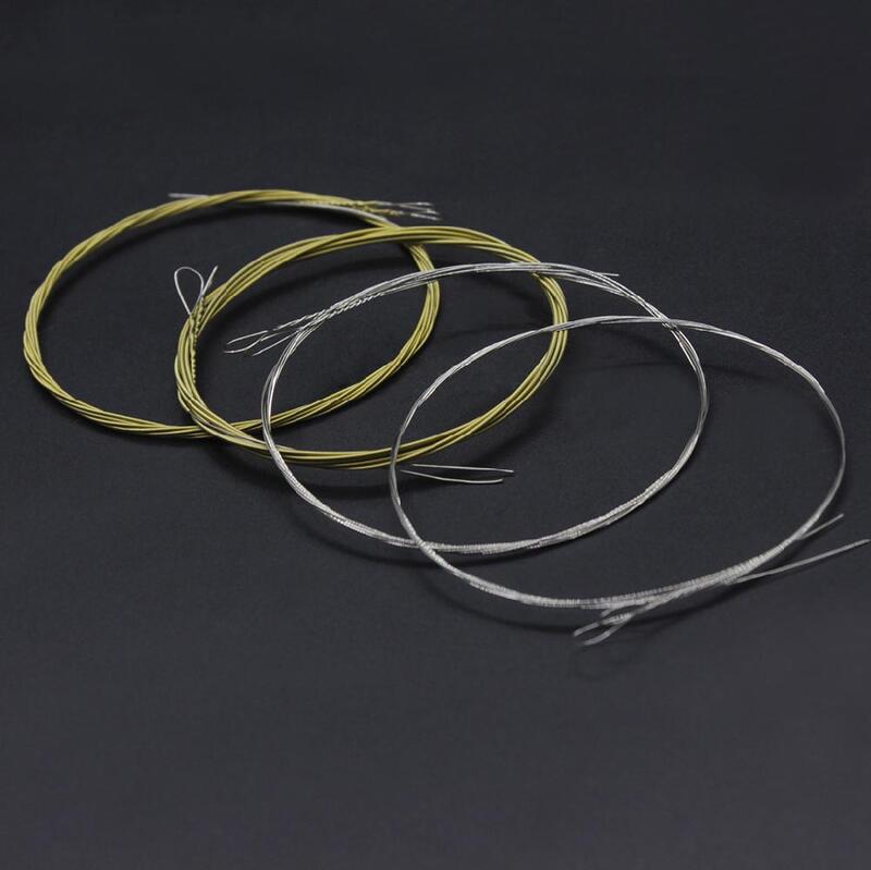 IRIN-Bandolim prateado conjunto de cordas, aço inoxidável importado, liga de cobre ferida acessórios, alta qualidade, E, A, D, G, 8Pcs, M101
