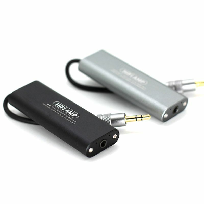 Artextreme sd05 amplificador de fone de ouvido alta fidelidade profissional portátil mini 3.5mm fone de ouvido amp (preto)