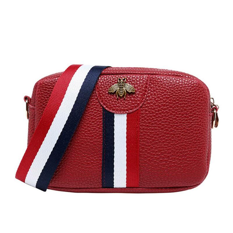 Female Casual Rectangle Shape Mini Portable Single-shoulder Bag PU Leather Phone Coin Bag new trend Handbag Crossbody Bag