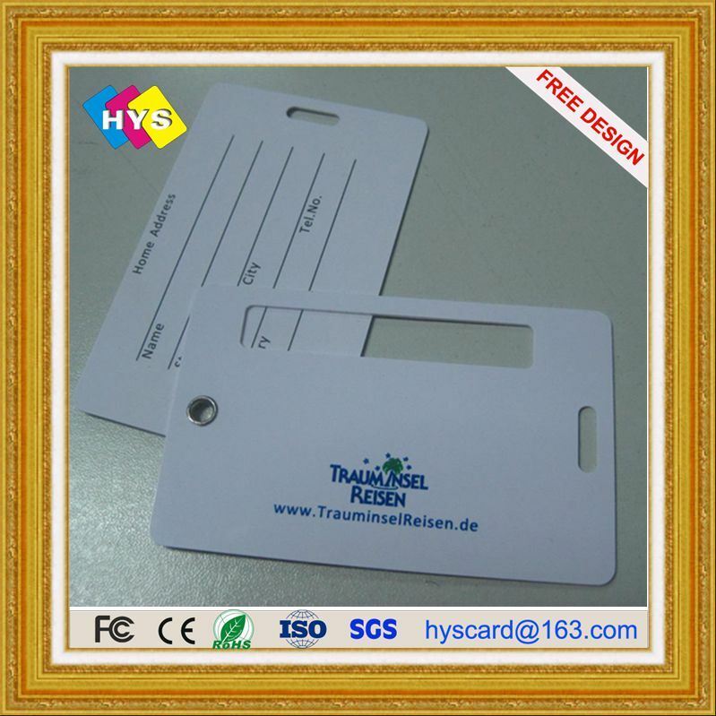 Plastic tags and key tag for business supply