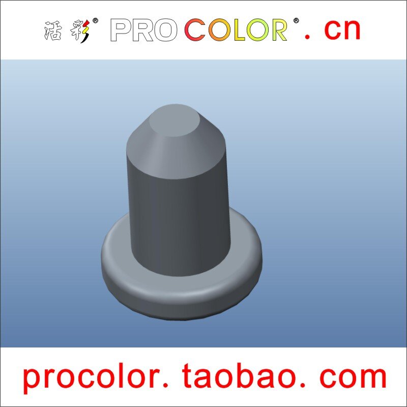 Alfombrillas de goma de silicona blanda para chasis redondo, cubierta antideslizante con agujero de adsorción, 25/64 pulgadas, 10mm, 10, 10,1, 10,2, 10,5, 10,6mm