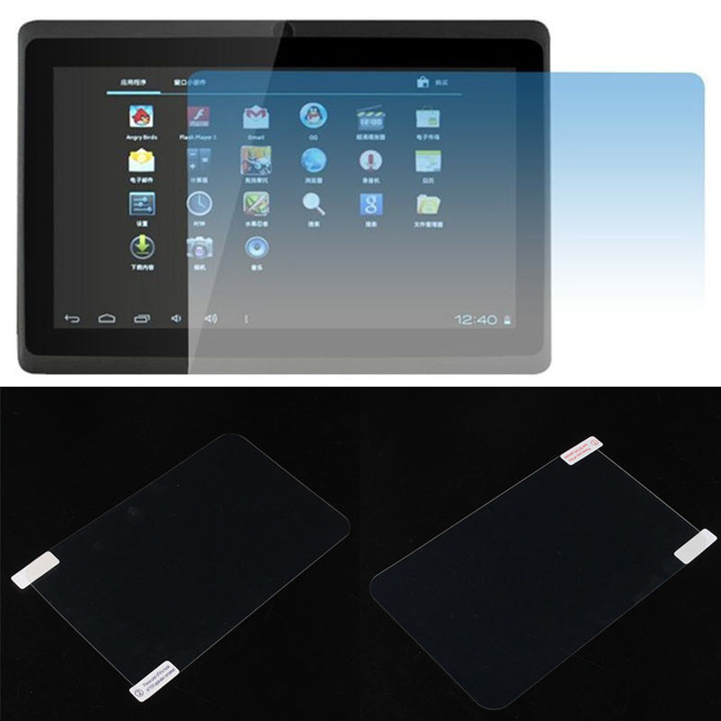 Protecteurs d'écran de tablette 7 pouces, film d'écran pour tablettes PC MID GPS MP4