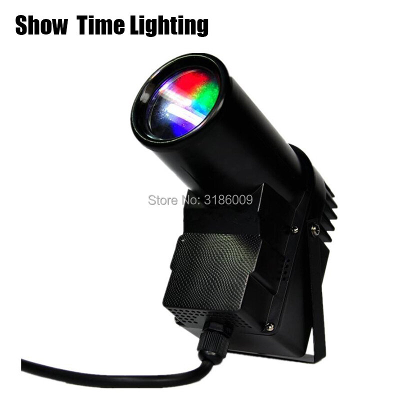 Show Time LED RGB PinSpot LED Beam spot effect color light Use with glass ball for DJ KTV Party Disco wedding all star in sky