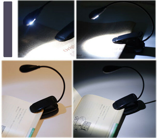 Livre de lecture lumière pour Ebook Ereader Kindle pour livre de poche lampe de lecture lampe de bureau offre spéciale