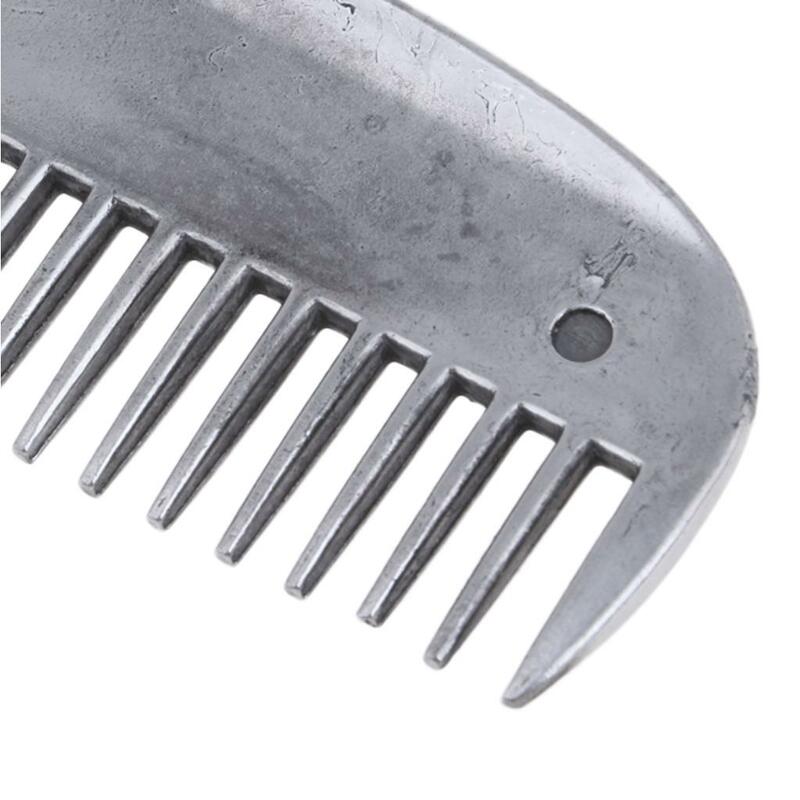 Stainless Steel Horse Curry Comb Brush Cleaner Grooming and Care Gear