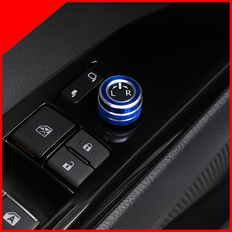 A Little Change Car Refit Volume Rear-view Mirror Adjust Knob Button Switch Frame Bezel For Toyota Camry 2018 2019