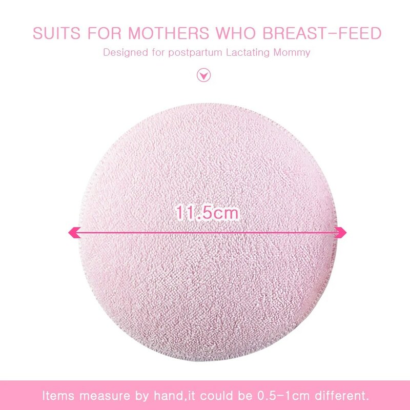 2/4 sztuk powierzchni bawełny + sanitarne gąbki wielokrotnego użytku piersi wkładki laktacyjne miękkie 3D Cup zmywalny Pad dziecko karmienie piersią Accessor