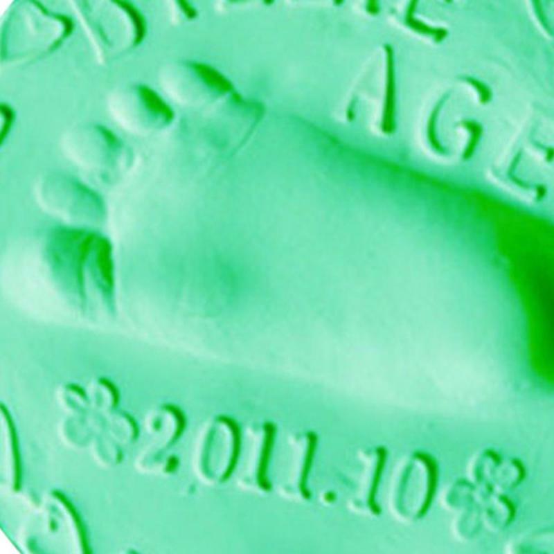 20g Baby Pflege Air Hand Fuß Inkpad Trocknen Weichen Ton Baby Handabdruck Fußabdruck Impressum Casting Hand Inkpad Fingerprint