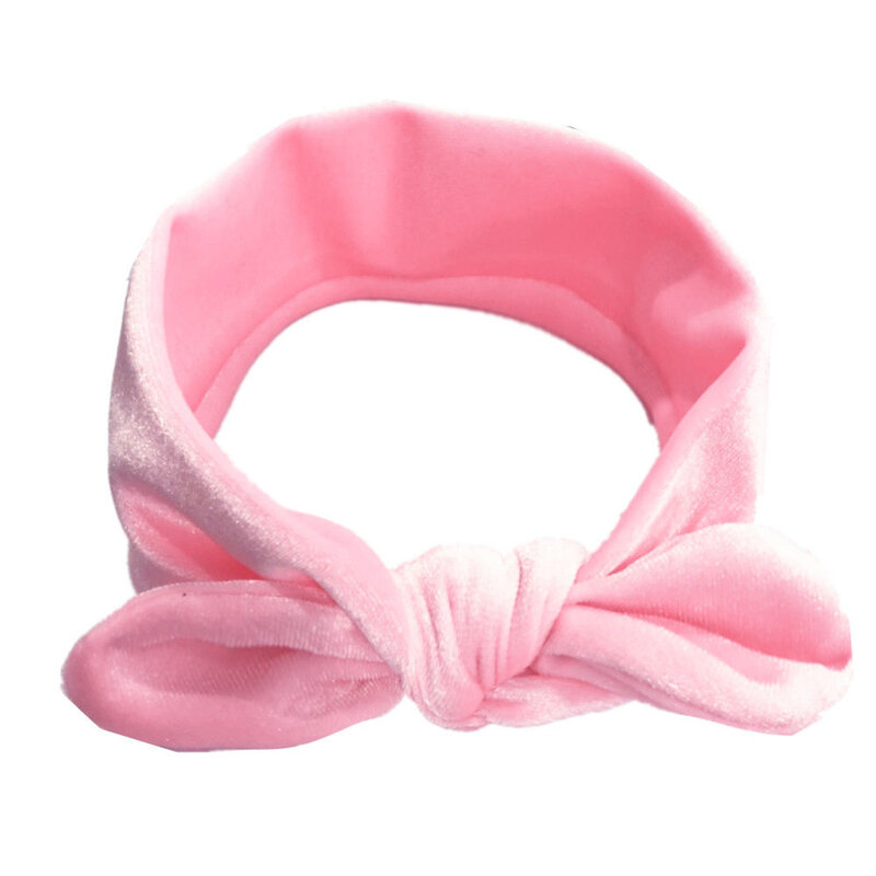 11 Pcs Cute Baby Girls Boys Velvet HairBand Child Big Bow Candy Color Ribbon Headwear Toddler Infant Soft Headband Accessories
