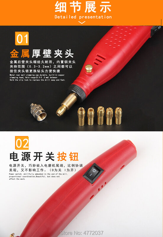 Fabriek Direct Elektrische Graveren Geschreven Carve Sieraden Pen DIY Tool Vervangen Pen