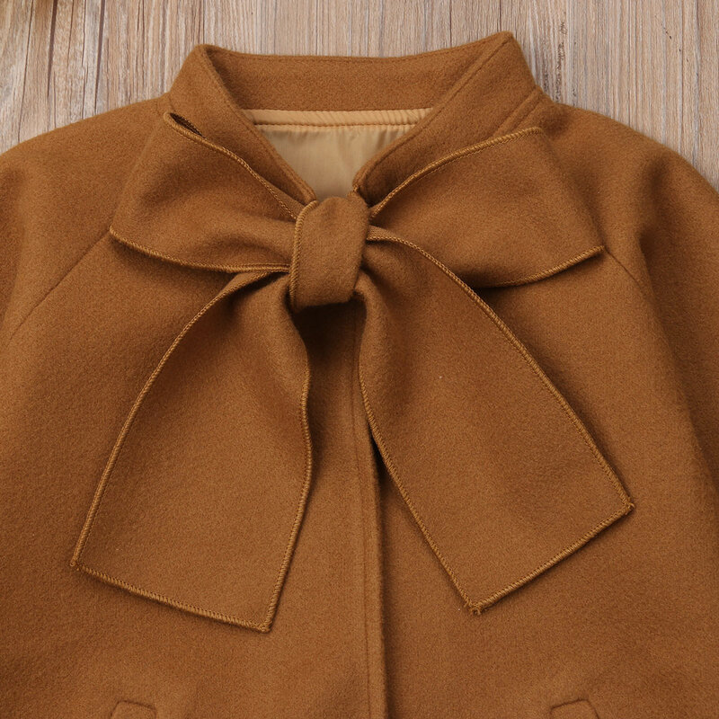 新しい冬秋幼児の子供の女コート暖かいちょうトレンチコートオーバーコートガールズキッズ長袖生き抜くジャケット