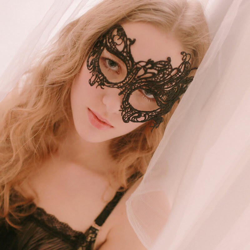 Spitze Party Maskerade Königin Maske Auge Maske Frauen Cosplay Kostüm Halloween Masken Weihnachten Party Festival Urlaub Liefert