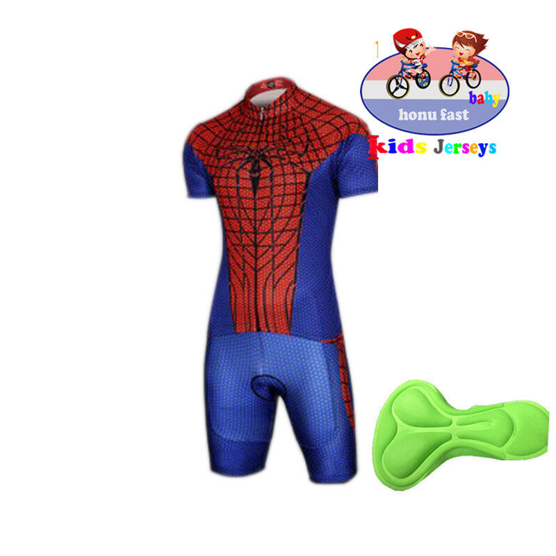 2023 New Children Summer Cycling Clothing Bicycle Wear Short sleeve Jersey with Shorts Sets Kids MTB Boy/Girl Road Bike Suits