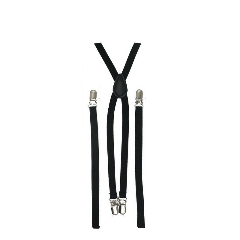 1cm Width X Back Creative Unisex Women's Skinny Suspender Handmade Brace Cutie Creative Slim Thin Body